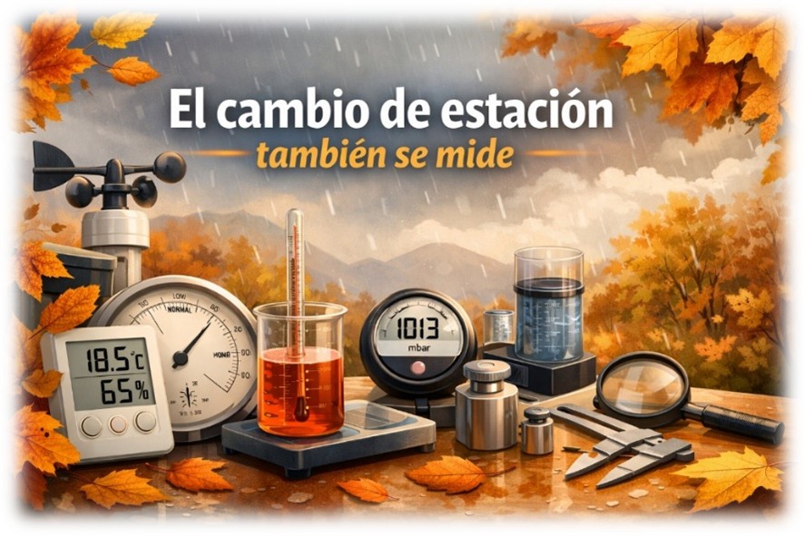 EL CAMBIO DE ESTACIÓN TAMBIÉN SE MIDE: EL ROL DE LA METROLOGÍA EN MEDICIONES CONFIABLES PARA LA TOMA DE DECISIONES