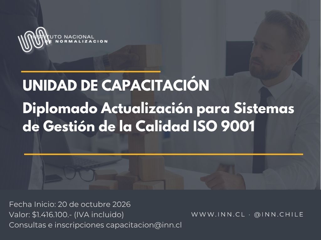 Diplomado "Actualización para Sistemas de Gestión de la Calidad ISO 9001"