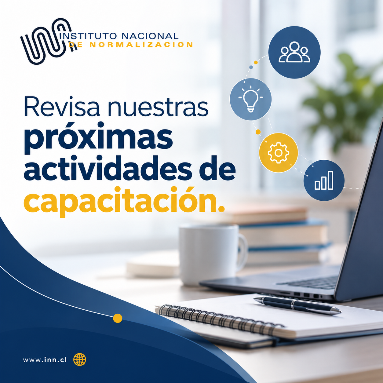 Revisa nuestras próximas actividades de capacitación 