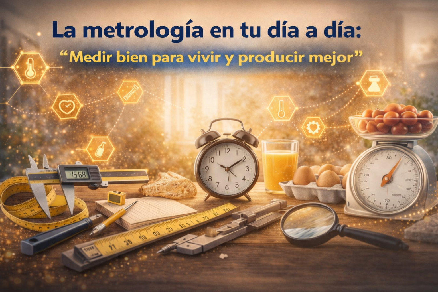 La metrología en tu día a día: “Medir bien para vivir y producir mejor”