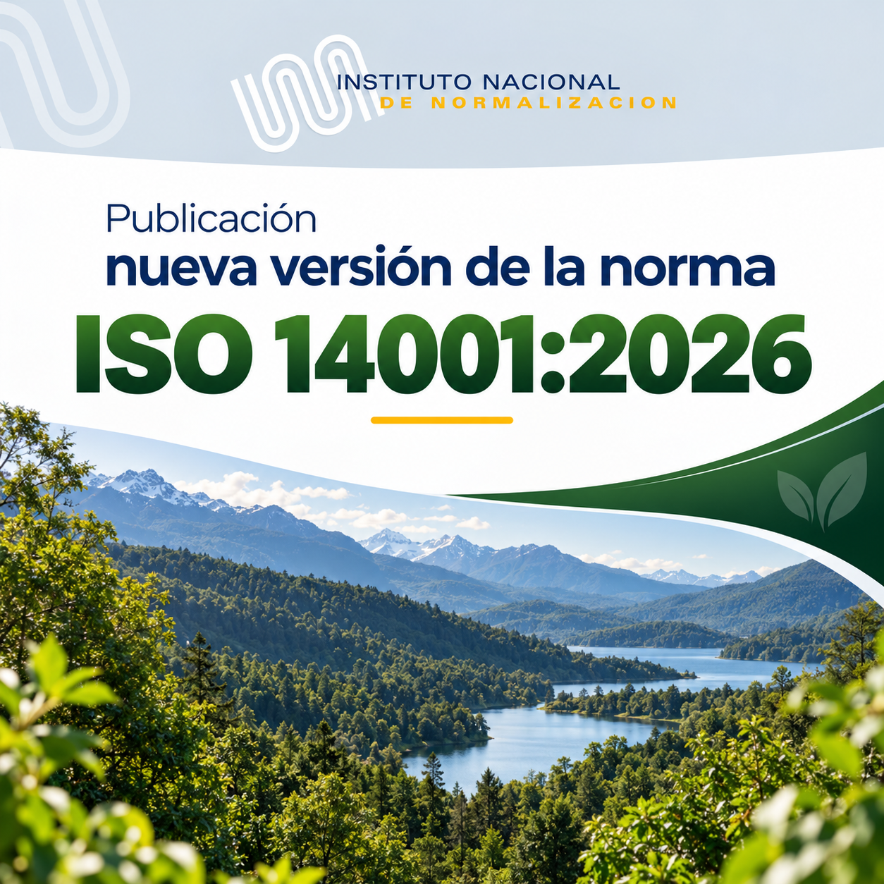  Publicación nueva versión de la norma ISO 14001:2026